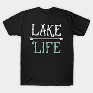 Lake Life Fishing Boating Sailing Funny Outdoor T-Shirt